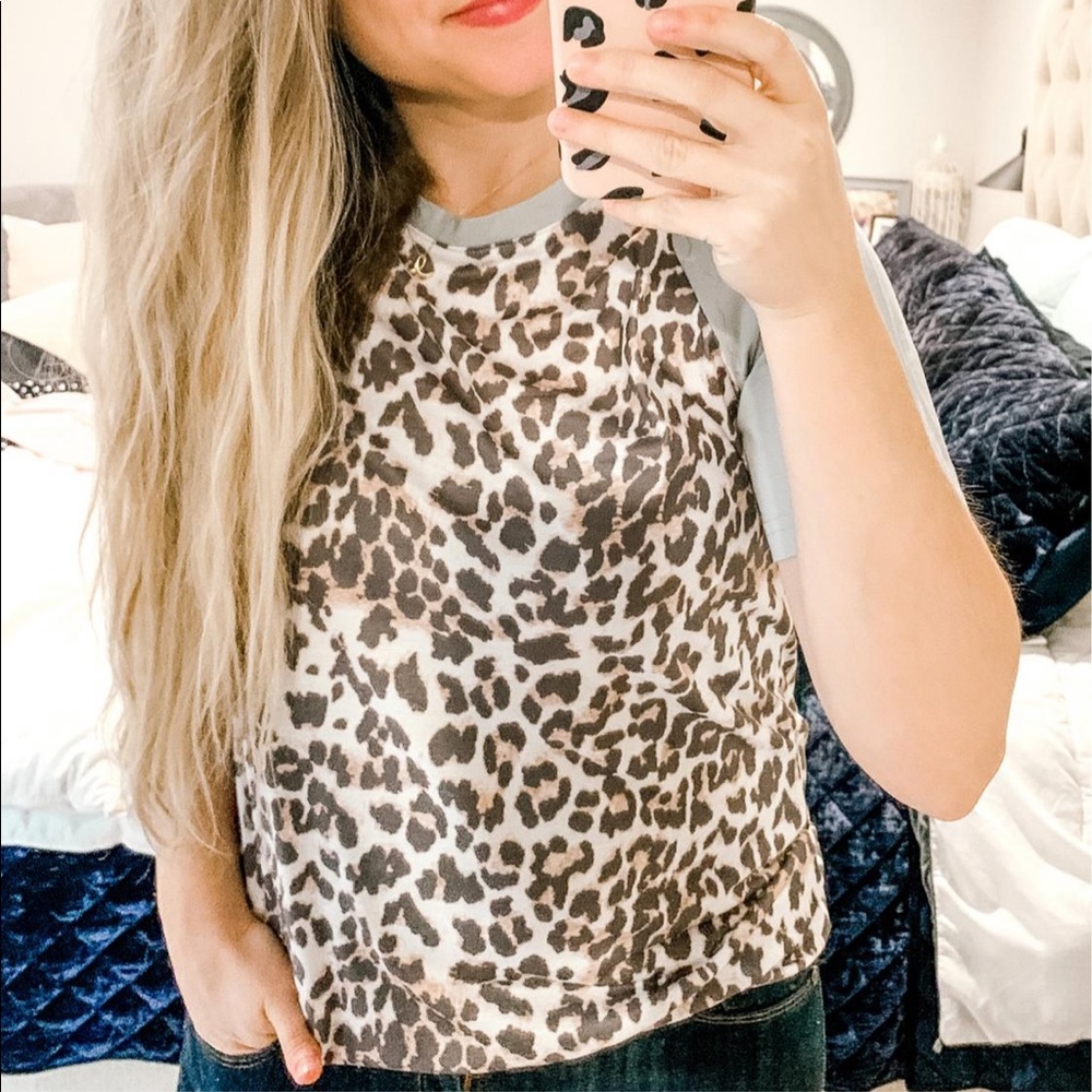Leopard Tee
